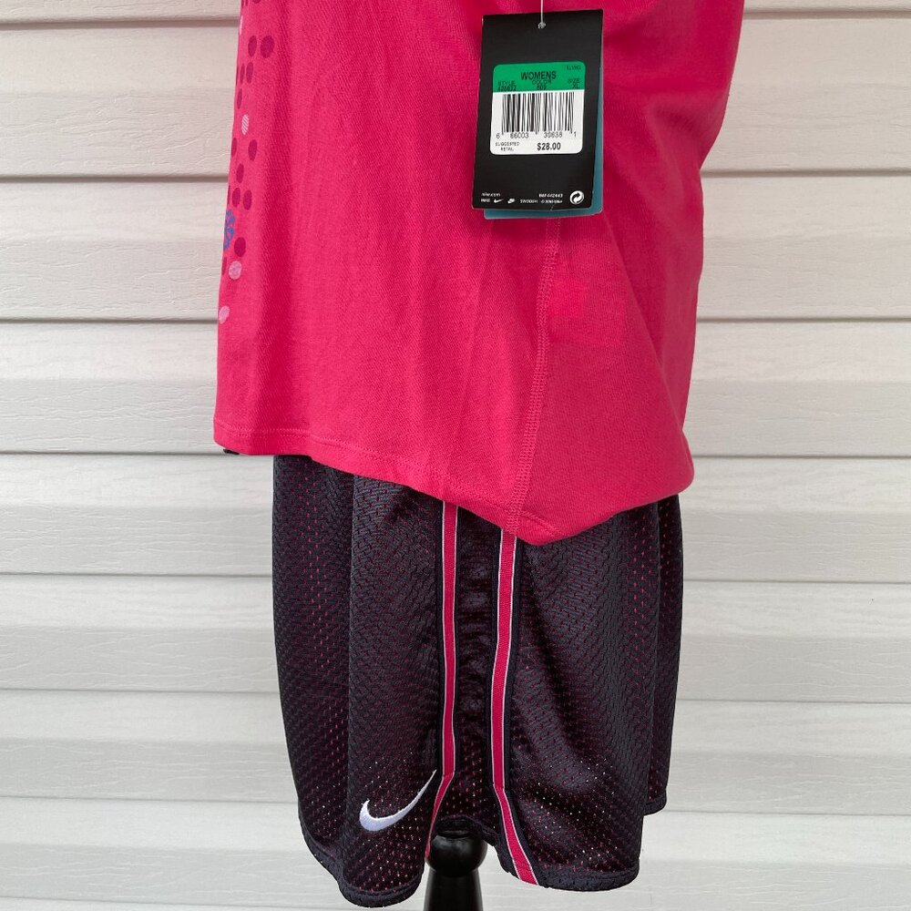 New Women's NIKE Dri Fit Running Short Outfit XL